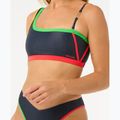 Rip Curl Gigi One Shoulder swimsuit top dark denim 5