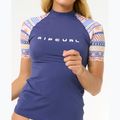 Women's Rip Curl San Carlos UPF Swim Shirt Top dark blue 5
