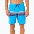 Men's Rip Curl Mirage Surf Revival blue paint swim shorts 5