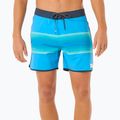 Men's Rip Curl Surf Revival Volley blue paint swim shorts 5