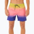 Men's Rip Curl Laze Fade Volley swim shorts wild berry 5