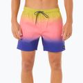 Men's Rip Curl Laze Fade Volley swim shorts wild berry