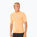 Men's Rip Curl Waves UPF Performance mandarin zest swim shirt