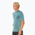 Rip Curl Waves UPF Performance men's swim shirt bluestone 4