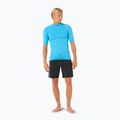 Men's Rip Curl Dawn Patrol UPF Performance blue paint swim shirt 2
