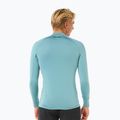 Men's Rip Curl Raw Energy UPF Performance blue lagoon swimming longsleeve 3