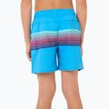 Rip Curl Surf Revival Volley blue paint children's swim shorts 3