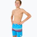 Rip Curl Surf Revival Volley blue paint children's swim shorts 4