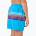 Rip Curl Surf Revival Volley blue paint children's swim shorts 7