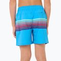 Rip Curl Surf Revival Volley blue paint children's swim shorts 3
