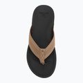 Men's flip-flops Rip Curl Chiba Bloom Open Toe brown/black 5