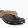 Men's flip-flops Rip Curl Chiba Bloom Open Toe brown/black 7