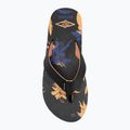 Men's Rip Curl Ripper Bloom flip flops black/orange 5