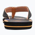 Men's Rip Curl Ripper Bloom flip flops black/orange 6