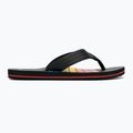 Men's Rip Curl Ripper Bloom flip flops black/red 2