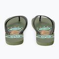 Children's flip-flops Rip Curl Sessions Bloom Open Toe olive 3