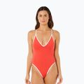 Women's one-piece swimsuit Rip Curl Classic Surf red