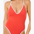Women's one-piece swimsuit Rip Curl Classic Surf red 5