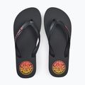 Men's flip-flops Rip Curl Icons of Surf Bloom Open Toe black/orange 5