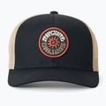 Men's baseball cap Rip Curl Custom Curve Trucker black/khaki