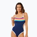 Women's one-piece swimsuit Rip Curl Surf Stripe Cheeky dark navy 3