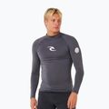 Men's swim long sleeve Rip Curl Waves Upf Perf charcoal grey