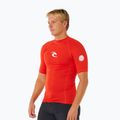 Men's swim top Rip Curl Waves Upf Perf lava red 4