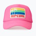 Women's baseball cap Rip Curl Mixed Revival Trucker hot pink