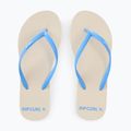 Women's flip-flops Rip Curl Bondi Bloom natural/blue 5