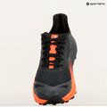 Men's running shoes The North Face Vectiv Infinite 2 asphalt grey/vivid flam 9