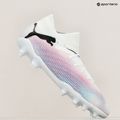 PUMA Future 7 Pro FG/AG Jr children's football boots puma white/puma black/poison pink 9