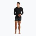 Men's thermal longsleeve icebreaker Merino 150 Anatomica Crewe black 2