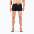 Men's thermal boxer shorts Mons Royale Hold 'em Shorty Merino black 3