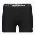Women's thermal boxer shorts Mons Royale Hannah Merino Hot black