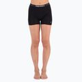 Women's thermal boxer shorts Mons Royale Hannah Merino Hot black 3