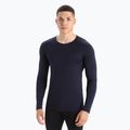 Men's thermal base layer top icebreaker 200 Oasis Crewe midnight navy