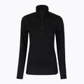 Women's thermal base layer icebreaker 200 Oasis Half Zip black 6