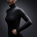 Women's thermal base layer icebreaker 200 Oasis Half Zip black 9