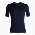 Men's Icebreaker 200 Oasis Crewe midnight navy thermal T-shirt 5