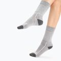 Icebreaker women's trekking socks Hike+ Medium Crew blizzard heather 3