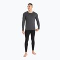 Men's thermal base layer top icebreaker 200 Oasis Crewe gritstone 2