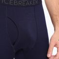Men's thermal pants icebreaker 200 Oasis W/Fly 400 navy blue IB1043704231 4