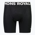 Men's Mons Royale Low Pro Merino Aircon Bike Boxer Shorts black 4