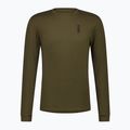 Men's thermal active sweatshirt Mons Royale Cascade Merino Base Layer dark olive 5