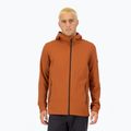 Men's Mons Royale Arcadia Merino Fleece Hoody sweatshirt ginger