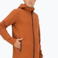 Men's Mons Royale Arcadia Merino Fleece Hoody sweatshirt ginger 5