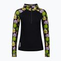 Women's thermal sweatshirt Mons Royale Bella Tech Hood alpine bloom/ black 7