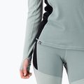 Men's Mons Royale Olympus Merino Base Layer 1/2 Zip dew/ black thermal longsleeve 4