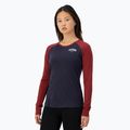 Women's thermal active sweatshirt Mons Royale Icon Raglan cherry/ 9 iron
