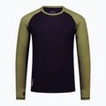 Men's thermal active sweatshirt Mons Royale Temple Merino fern/black 3